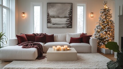 Wall Mural - Photo of modern living room