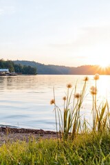 Poster - Calmness of mental health portrayed through serene landscapes.