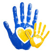 © Desinger - Blue and yellow world down syndrome day illustration design