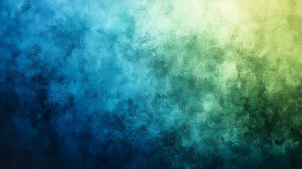 Wall Mural - Abstract Gradient Background in Blue and Green with Texture