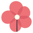 © Rawpixel.com - Flower silhouette illustration minimalist abstract vector