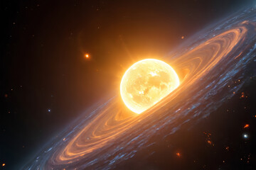 sun and planet