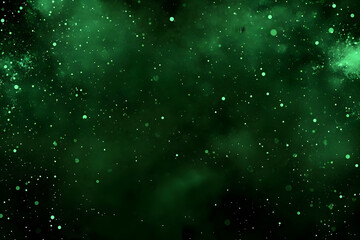Emerald Green Abstract Background Illustration
