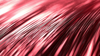 Wall Mural - 3d spotlight aurora rays falls on empty stage gradient red colorful metal texture abstract web techn