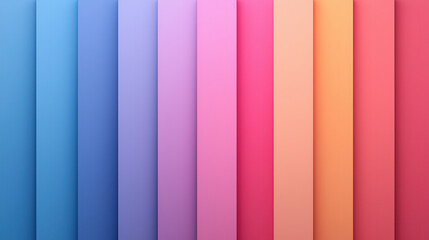 Poster - Pastel gradient background with vibrant colors in blue, pink, and orange. This visually appealing design creates soothing and modern atmosphere, perfect for various creative projects