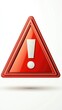 © kardaska - Red warning sign showing an exclamation point for hazard