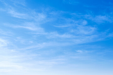 Wall Mural - the sky is blue and clear with no clouds