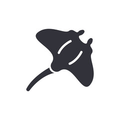 manta solid icons, minimalist vector illustration ,simple transparent graphic element .isolated on w