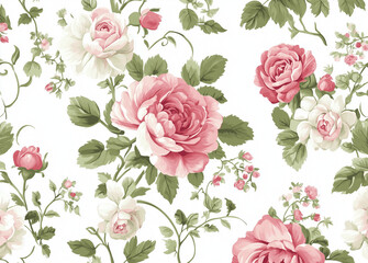  seamless floral background