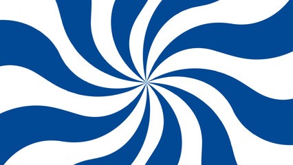Aufkleber - Blue and white sunburst abstract background. Funky ray elements with Classic vintage rays design. Background Sunburst Web Banner Design.