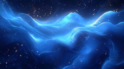 Wall Mural - Majestic Cosmic Waves