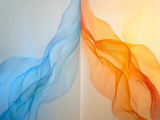 Wall Mural - Abstract Flowing Colors