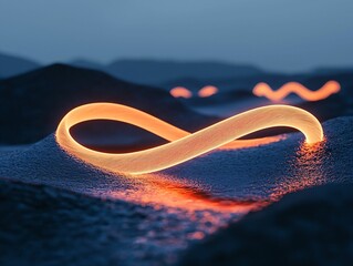 Wall Mural - Infinity Glow