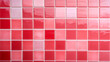 © Nittaya - Red Ceramic mosaic tile wall texture background.