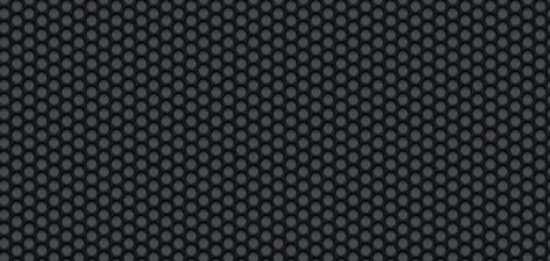 Wall Mural - abstract grainy circle honeycomb grid loudspeaker mesh background