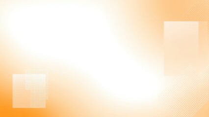 Wall Mural - abstract orange background with squares and a light, banner, orange gradient