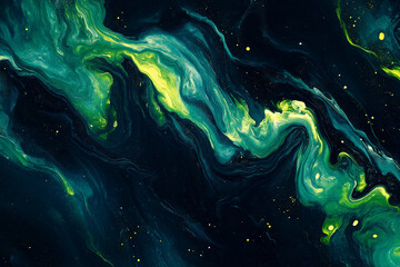 Wall Mural - black dark blue green emerald petrol teal lime yellow white abstract background. color gradient blen