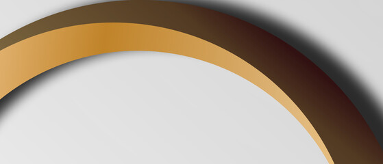 Wall Mural - abstract grey and gold luxury simple minimal background