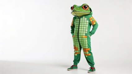 Sticker - frog figure