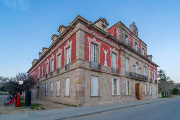 Wall Mural - The Institut Verdaguer building view in Barcelona