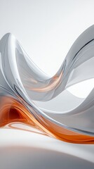 Wall Mural - Stunning Abstract Graphic Design: A Modern Visual Composition with Intricate Curves and Shapes