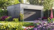 © Екатерина Канунников - A modern concrete garage