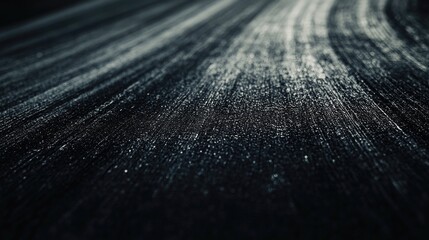 Aufkleber - Textured road surface in a dynamic angle creating depth with ample empty space for overlaying text or graphics in a minimalist design
