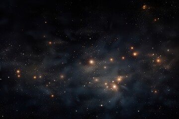 Wall Mural - glowing stars in deep space