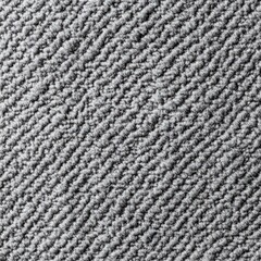 Poster - Soft Grey Carpet Texture Background with Detailed Close-Up of Woven Fibers and Ample Space for Text Overlay or Design Elements