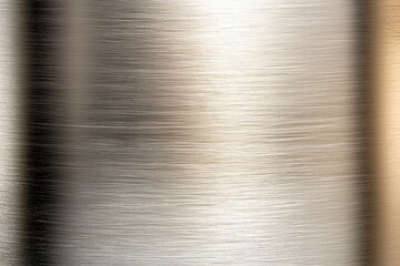 Wall Mural - silver surface with a grainy texture