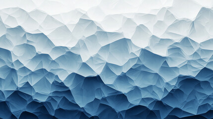 Abstract gradient wall in cool colors