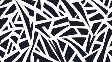 Fototapete - A dynamic abstract background featuring intricate, overlapping line patterns in varying thicknesses and angles, creating a sense of depth and movement
