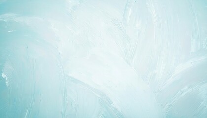 Fototapete - soft abstract texture with light turquoise brushstrokes on textured surface, ideal for background, web design, or minimalist art

