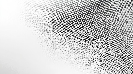 Wall Mural - abstract gray digital technology background with geometric shapes and data dots pattern, representin