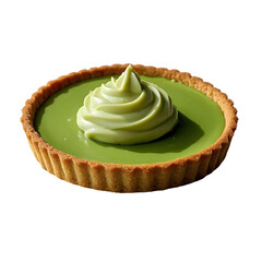 Wall Mural - Matcha white chocolate tart