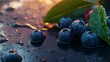 © Milena - blueberry close up, Generative AI, food