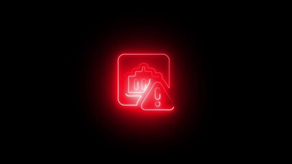 Working artificial intelligence. laptop in neon light with computer VPN, virtual network,internet,cyber security, cybercrime protection. Secure online
