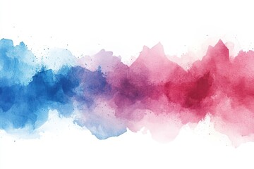 Poster - Colorful abstract background featuring a blend of pink, blue, and white hues creating a dynamic and vibrant visual effect suitable for various artistic projects
