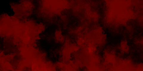 beautiful abstract color red smoke texture background on black surface. grunge textured banner with 