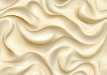 Wall Mural - Creamy swirls, textured background, food, backdrop, design