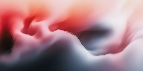 Wall Mural - a fluid, liquified abstract background featuring a flowing color gradient that shifts seamlessly bet