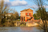 Albarèdes Hydroelectric Power Station, a former red-brick mill on the banks of the Tarn in Montauban