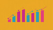 © little.broonie - business graph with arrow and graph