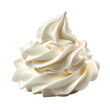 © Faisal - Creamy Whipped Cream Texture Dessert Food rich cook sweet white dairy isolated on transparent or white background, png