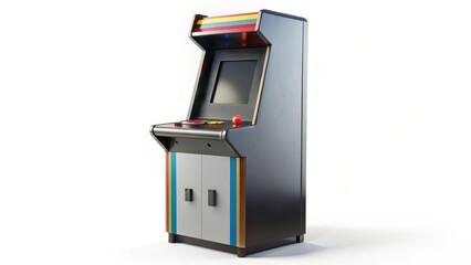 Retro Arcade Game Cabinet