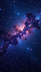 Wall Mural - Deep space scene with millions of sparkling stars, cosmos, universe, space