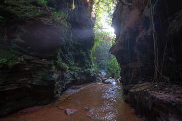 Wall Mural - View of Cânion Sussuapara (Canyon Sussuapara) at Jalapão State Park - Tocantins, Brazil	
