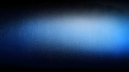 Fototapete - Smooth blue to black gradient background with delicate noise texture ideal for elegant and contemporary design applications such as website backgrounds print materials digital art and more