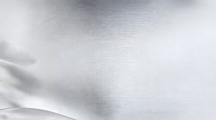 Fototapete - Sleek and contemporary abstract background featuring a metallic silver finish with shimmering light effects and a subtle grainy texture creating a stylish and premium aesthetic for digital designs