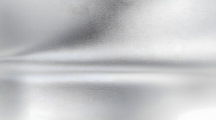 Aufkleber - Reflective metallic silver background with soft grain texture ideal for luxury branding high end product presentations digital artwork corporate designs and premium marketing materials